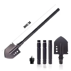 بیل همه کاره آفرود و کمپینگ تاشو SHOVEL ZP-06 باکس دار