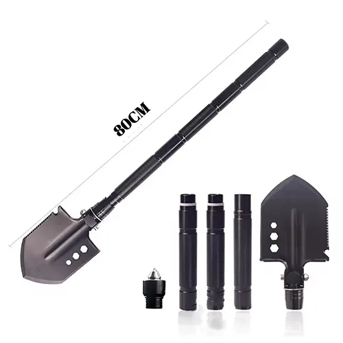 بیل همه کاره آفرود و کمپینگ تاشو SHOVEL ZP-06 باکس دار